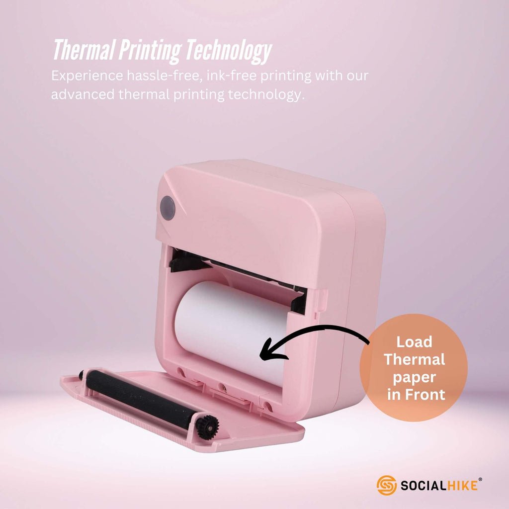 Mini Wireless Pocket Thermal Printer